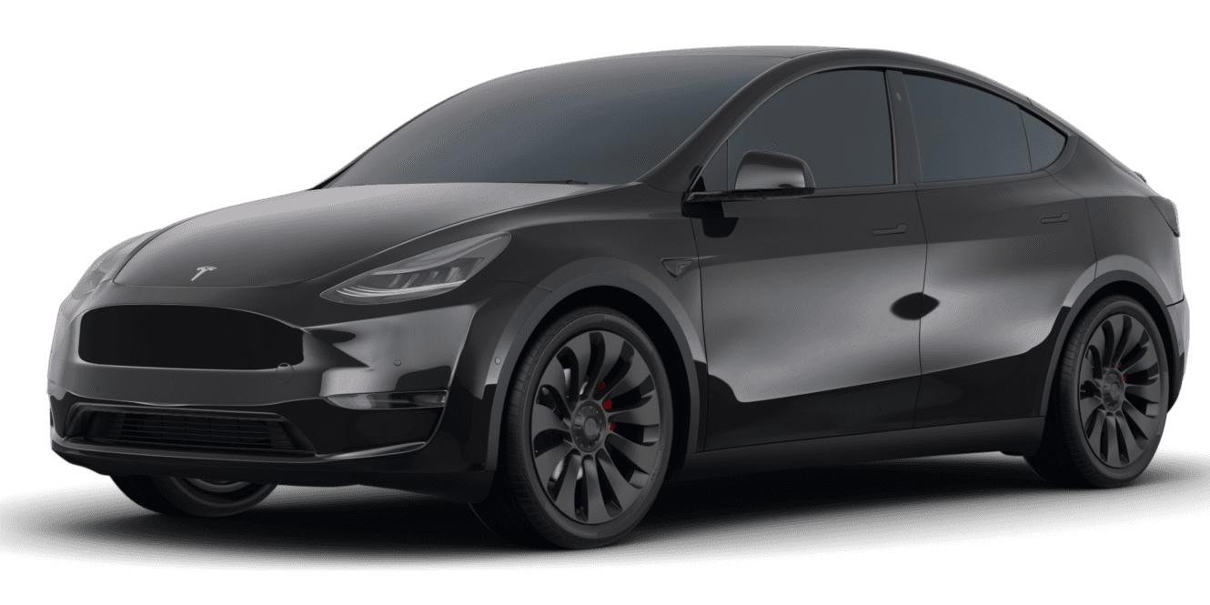 TESLA MODEL Y 2021 5YJYGDEF1MF272129 image